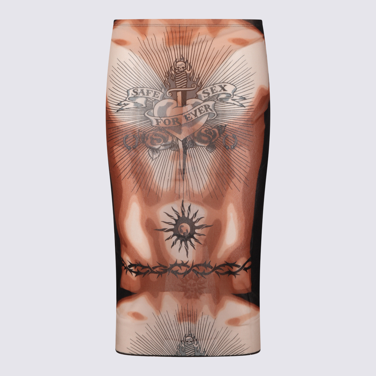 [JEAN PAUL GAULTIER] Midi skirt SS26 SK044M026P636000