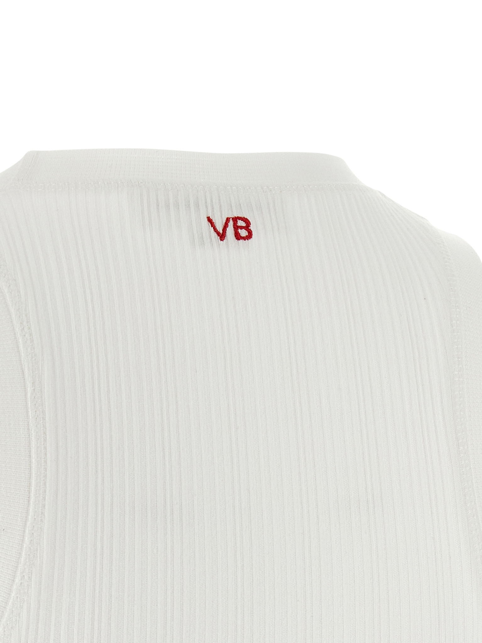 [VICTORIA BECKHAM] Tank top SS26 1126JTP007081AWHITE