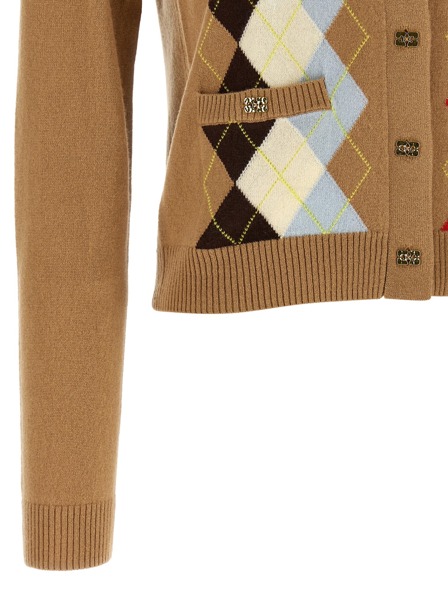 [GANNI] Cardigan SS26 A107005502Q