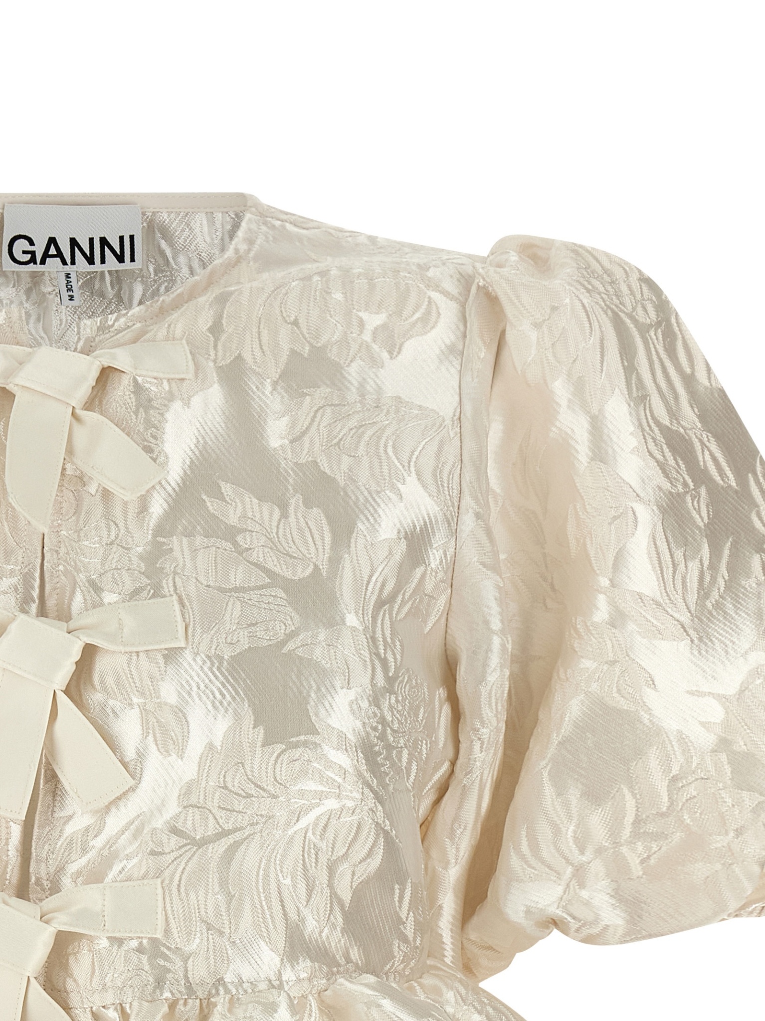 [GANNI] Shirts Short Sleeve SS26 A1040079135