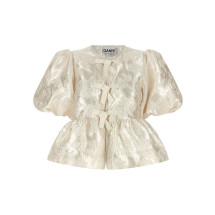 [GANNI] Shirts Short Sleeve SS26 A1040079135