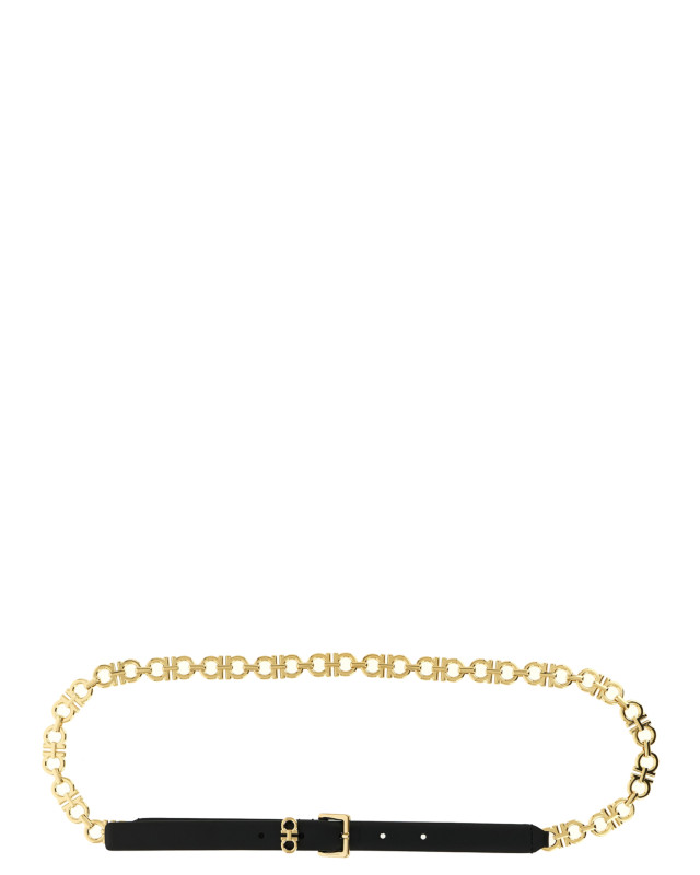 [Ferragamo] Belt SS26 790831NERO