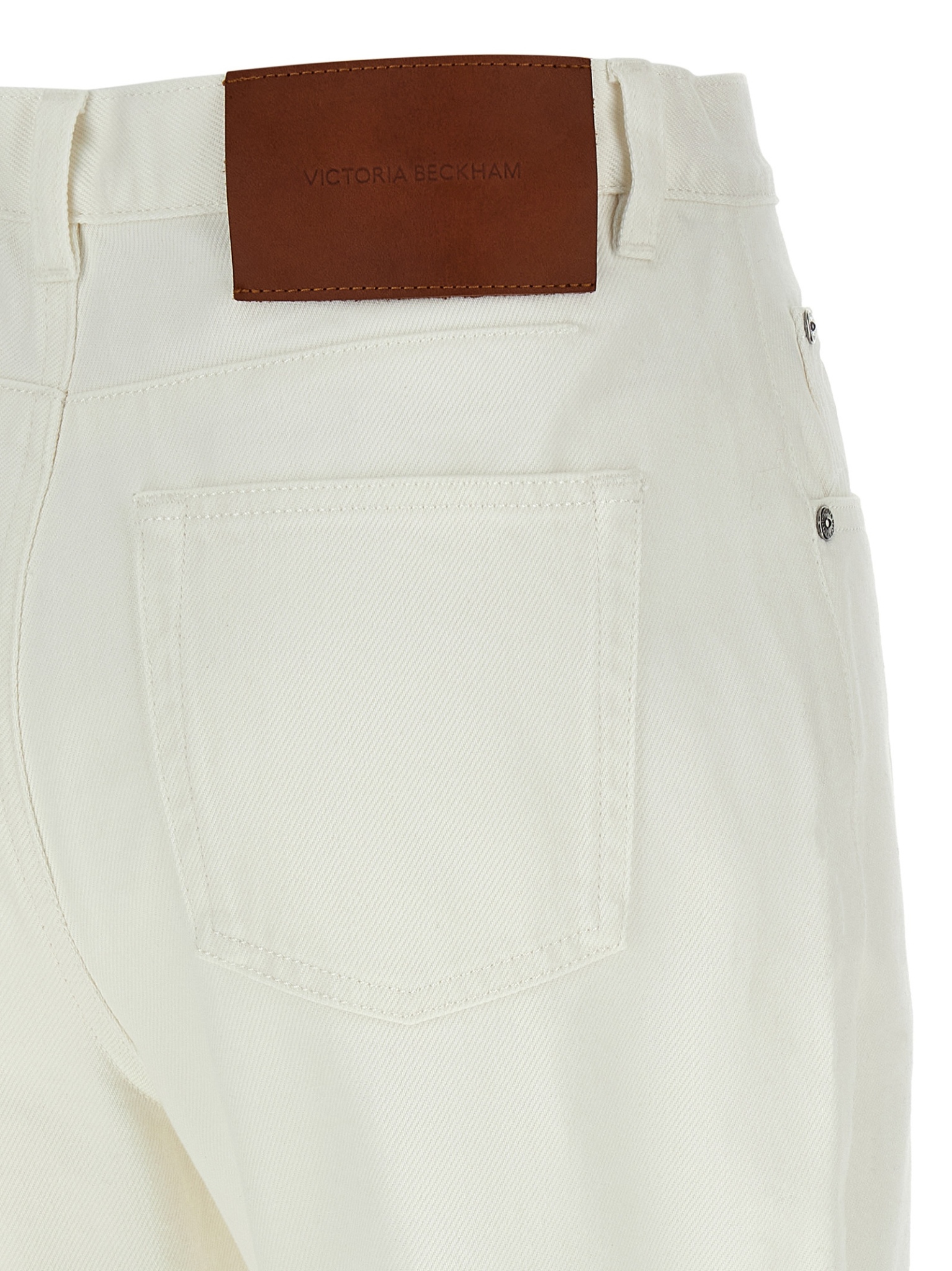 [VICTORIA BECKHAM] Jeans SS26 1126DJE007018BWASHEDWHITE