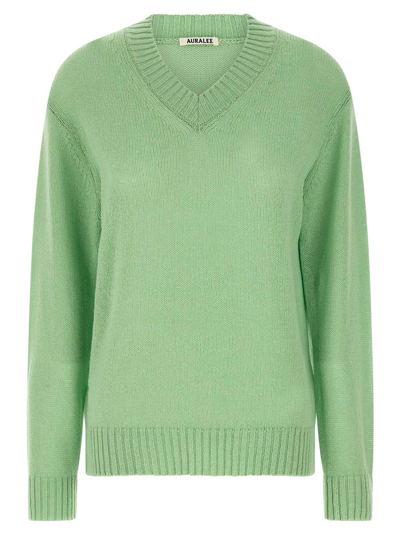 [AURALEE] Knitwear SS25 A25SV02CKLIGHTGREEN