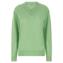[AURALEE] Knitwear SS25 A25SV02CKLIGHTGREEN