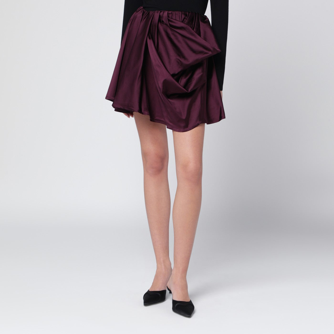 [GANNI] Mini skirt FW25 W10517119