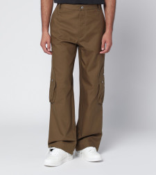 [Off-White™] Trousers FW25 OMCF04DF25FAB001