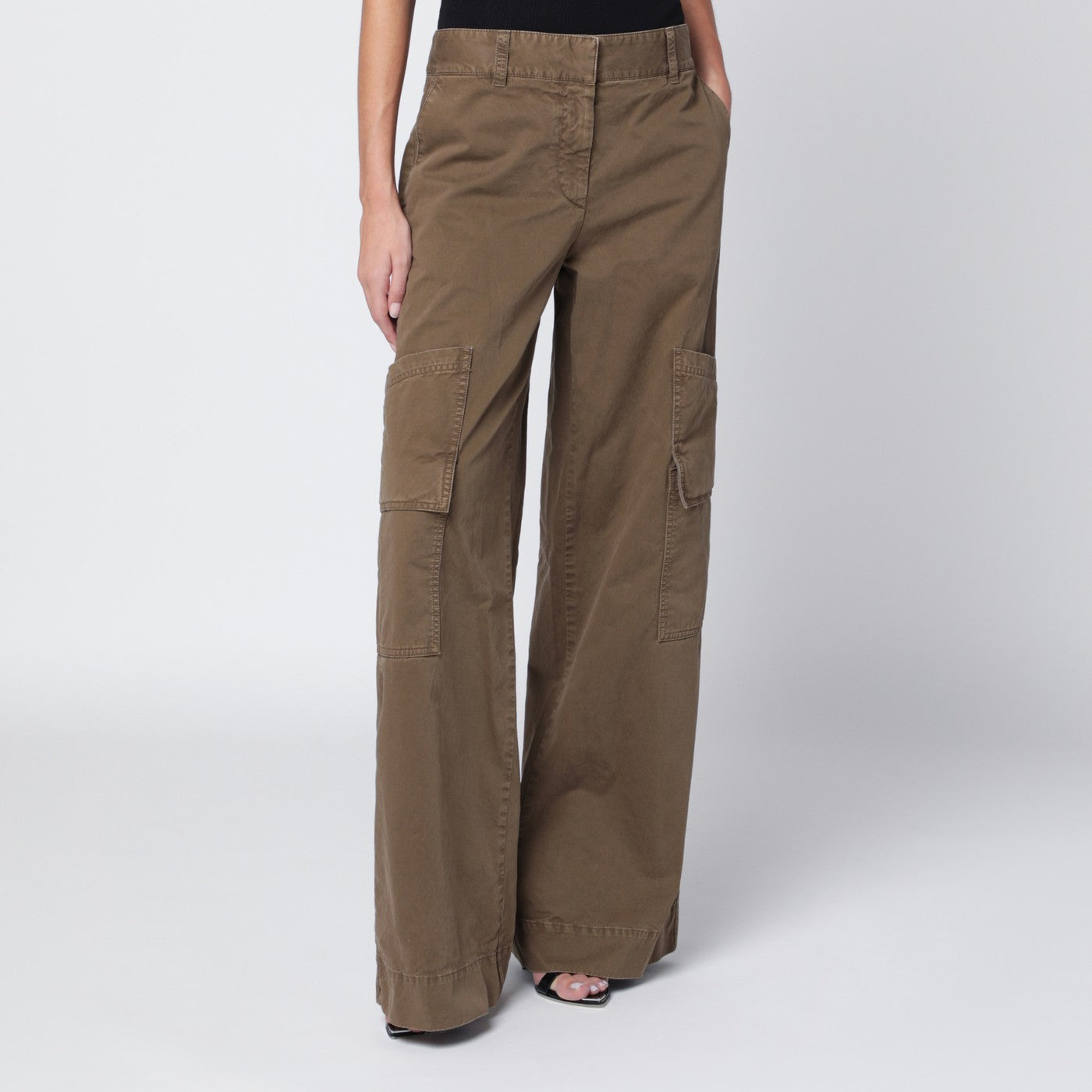 [Off-White™] Trousers FW25 OWCF026F25FAB001