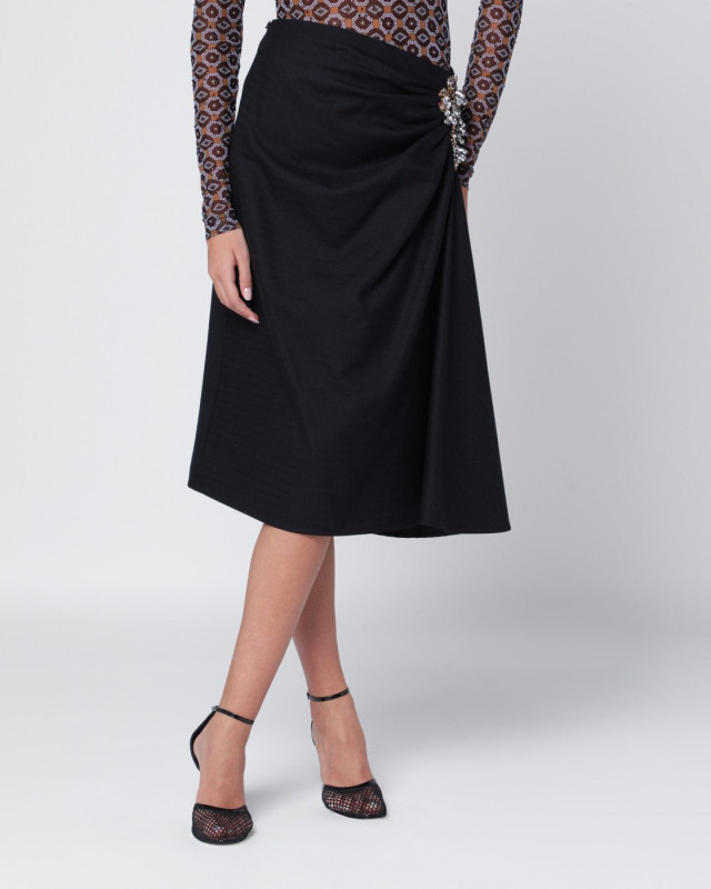 [DRIES VAN NOTEN] Midi skirt FW25 108802193