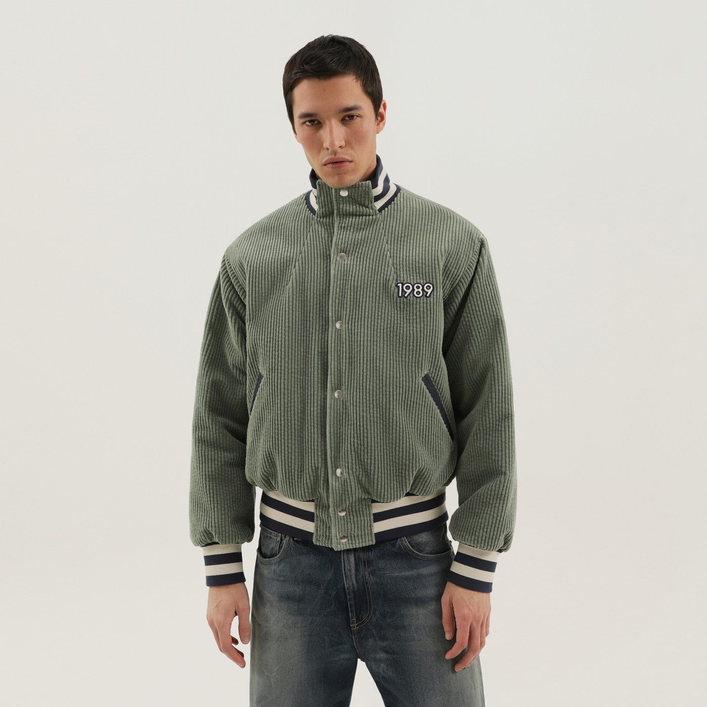 [1989 STUDIO] Bomber Jacket FW25 F04MBD002FAB001