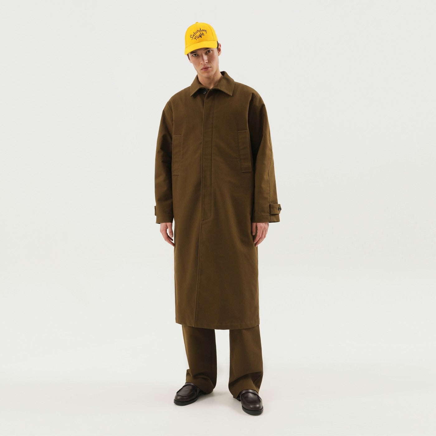[1989 STUDIO] Trench Coat FW25 F04MBB004FAB001