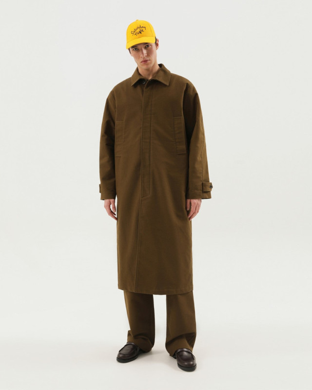 [1989 STUDIO] Trench Coat FW25 F04MBB004FAB001