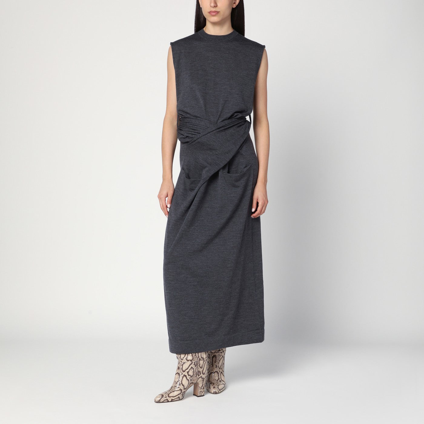[Jil Sander] Sleeveless dress FW25 J02CT0526J14723