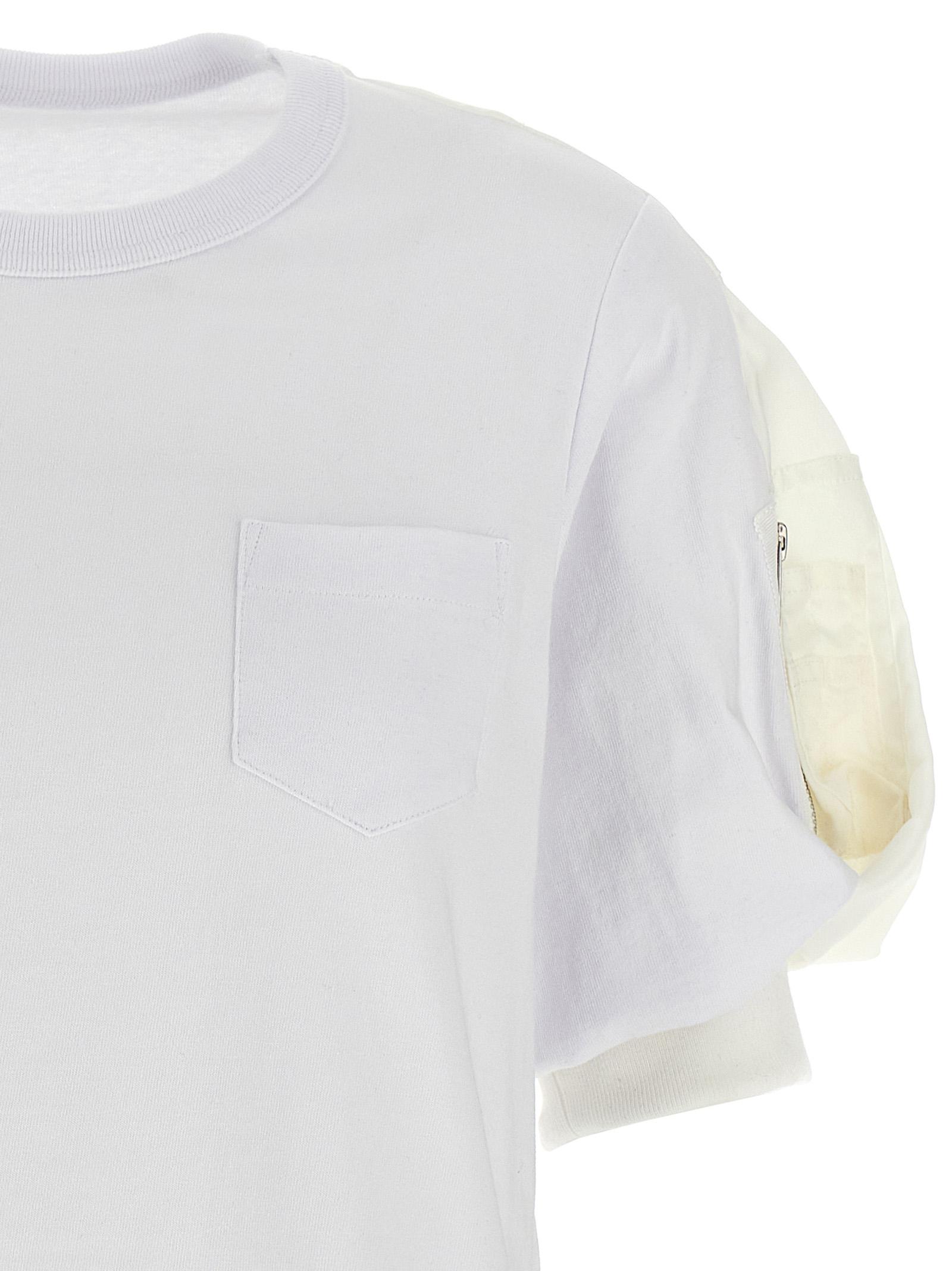 [Sacai] T-shirts Short Sleeve SS25 SCW239104
