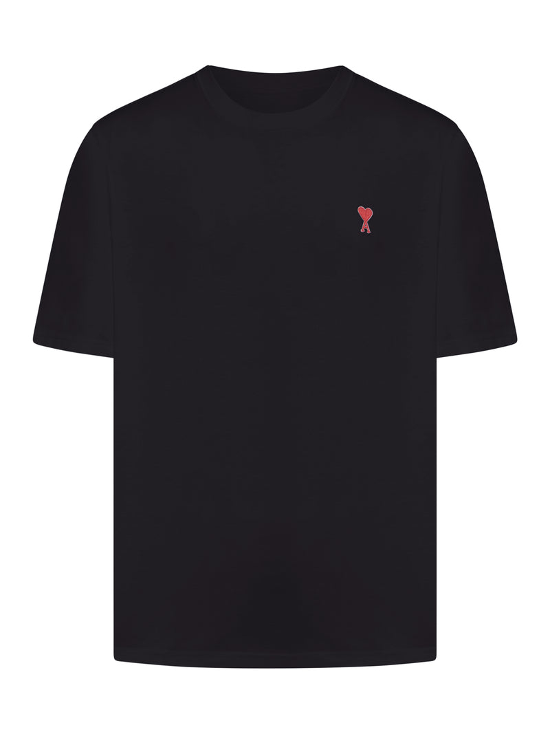 [Ami Paris] T-shirts Short Sleeve FW26 BFUTS035724001 NOIR