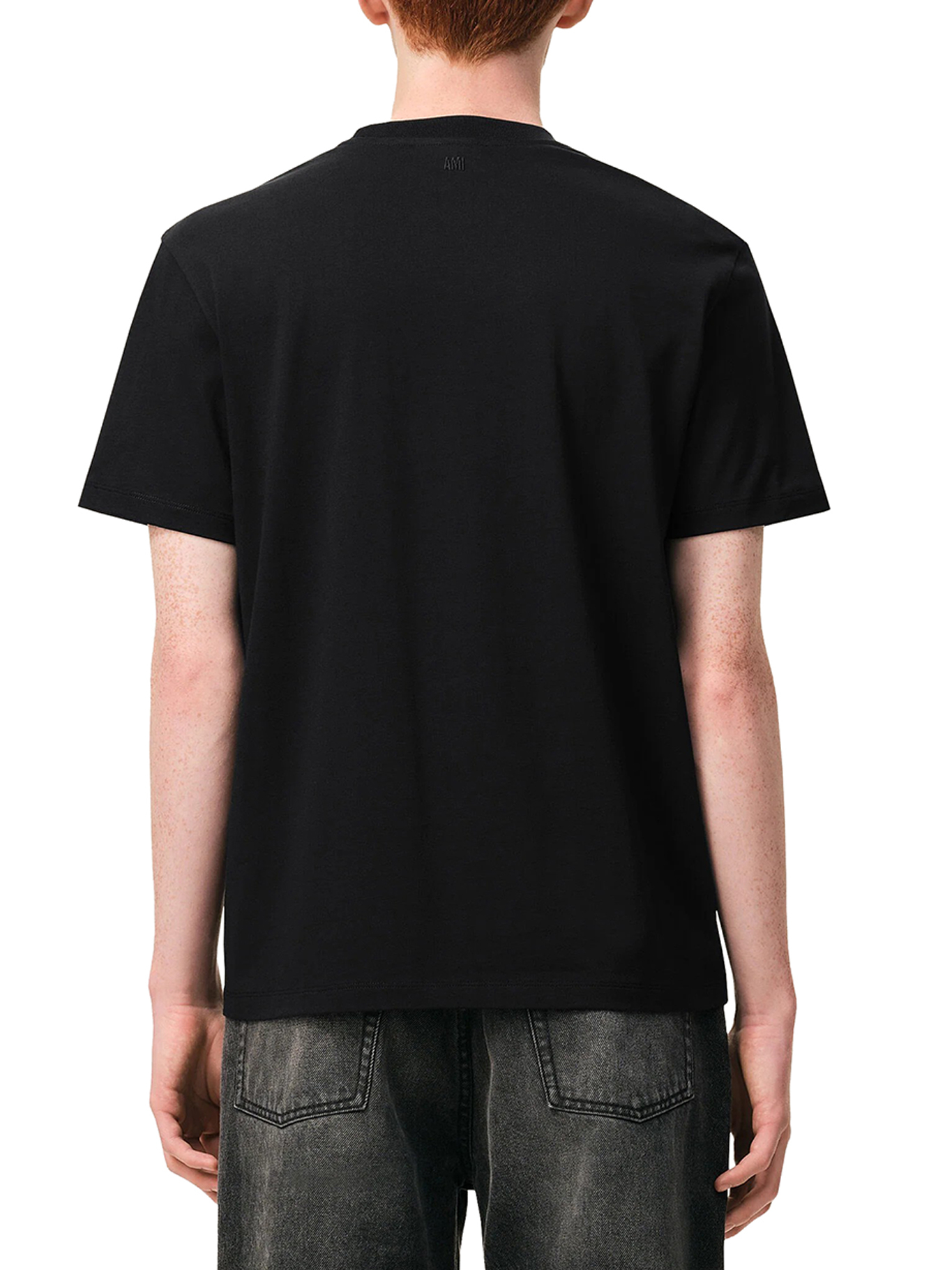 [Ami Paris] T-shirts Short Sleeve FW26 BFUTS035724001 NOIR