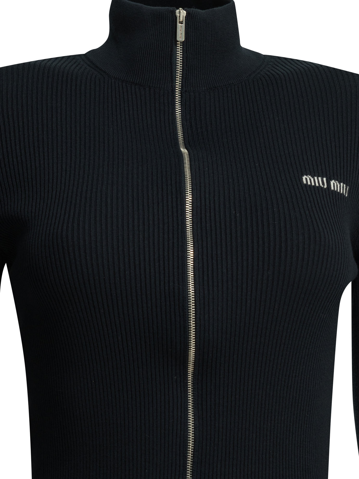 [Miu Miu] Zip up FW26 MMF04B12ZLF0008 S OOO