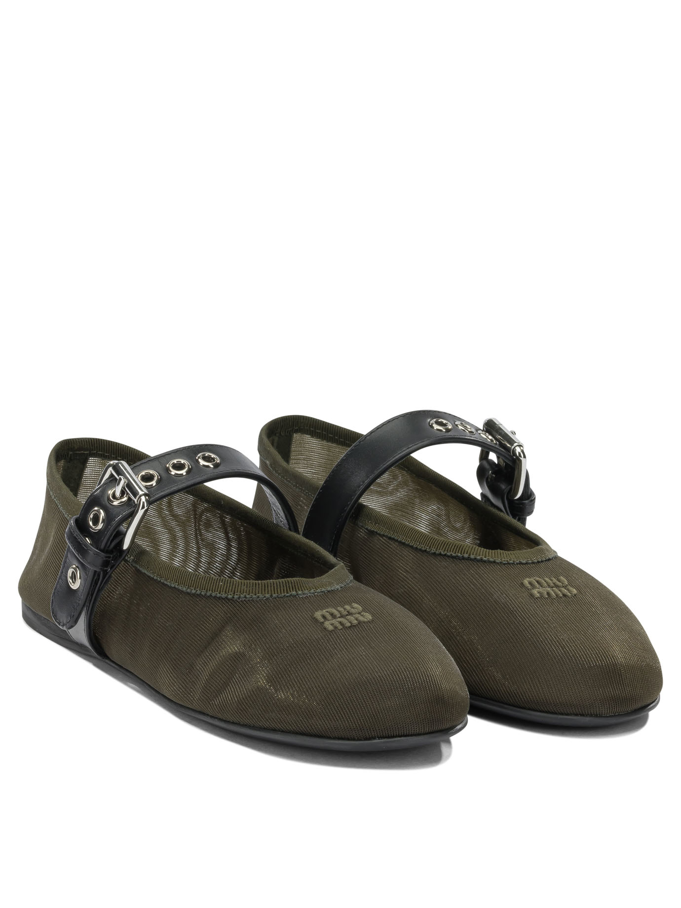 [Miu Miu] Flat shoes FW26 5F373E099F0393 F 005