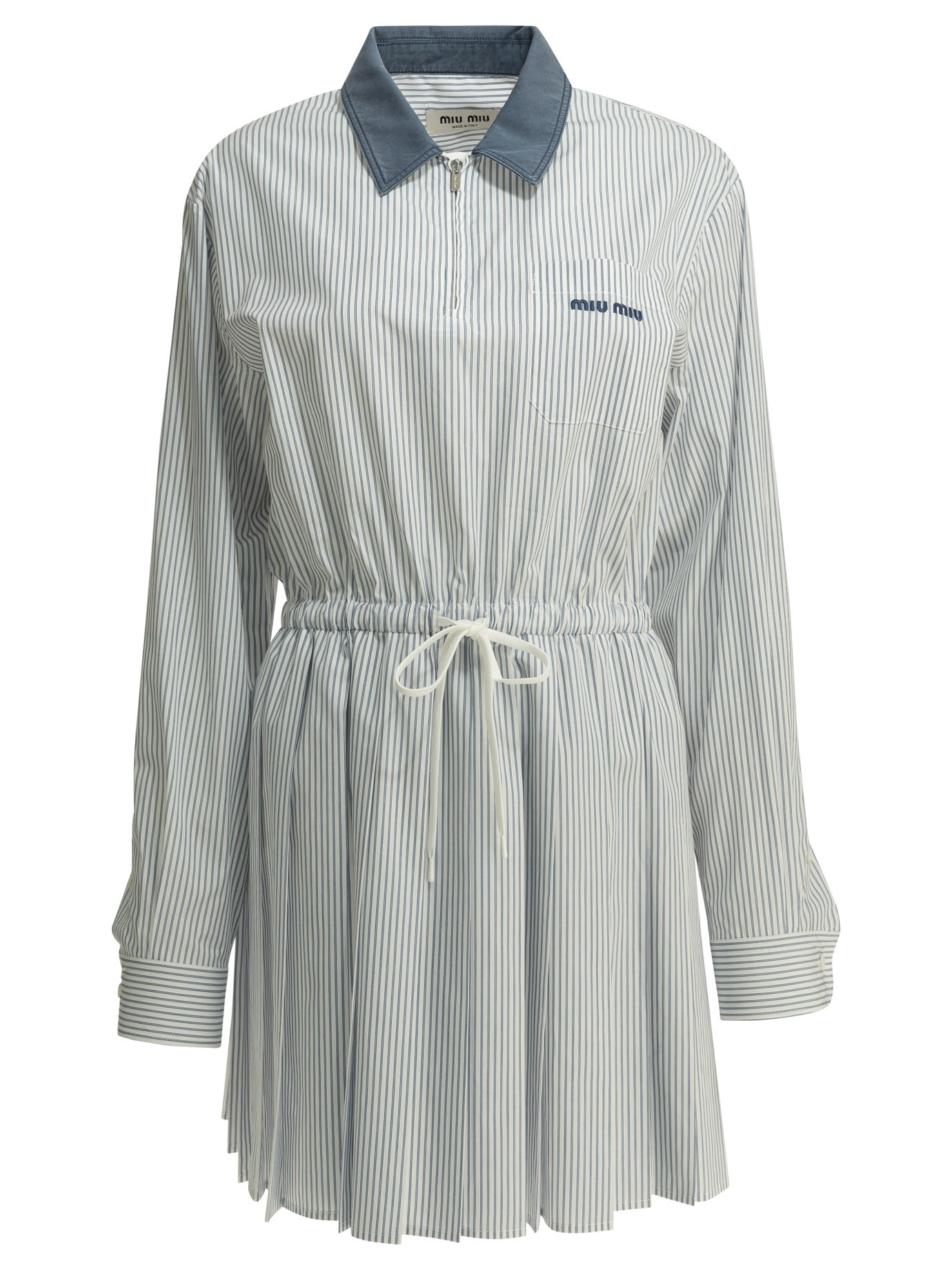 [Miu Miu] Long sleeve dress FW26 MF6528189FF022X S OOO