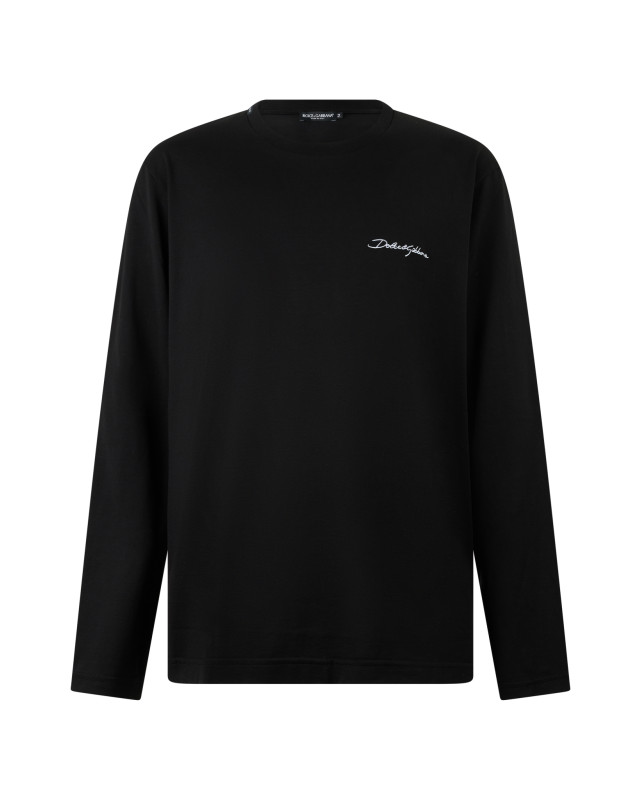 [Dolce & Gabbana] T-shirts Long Sleeve FW25 G8SD2ZG7PEA_N0000