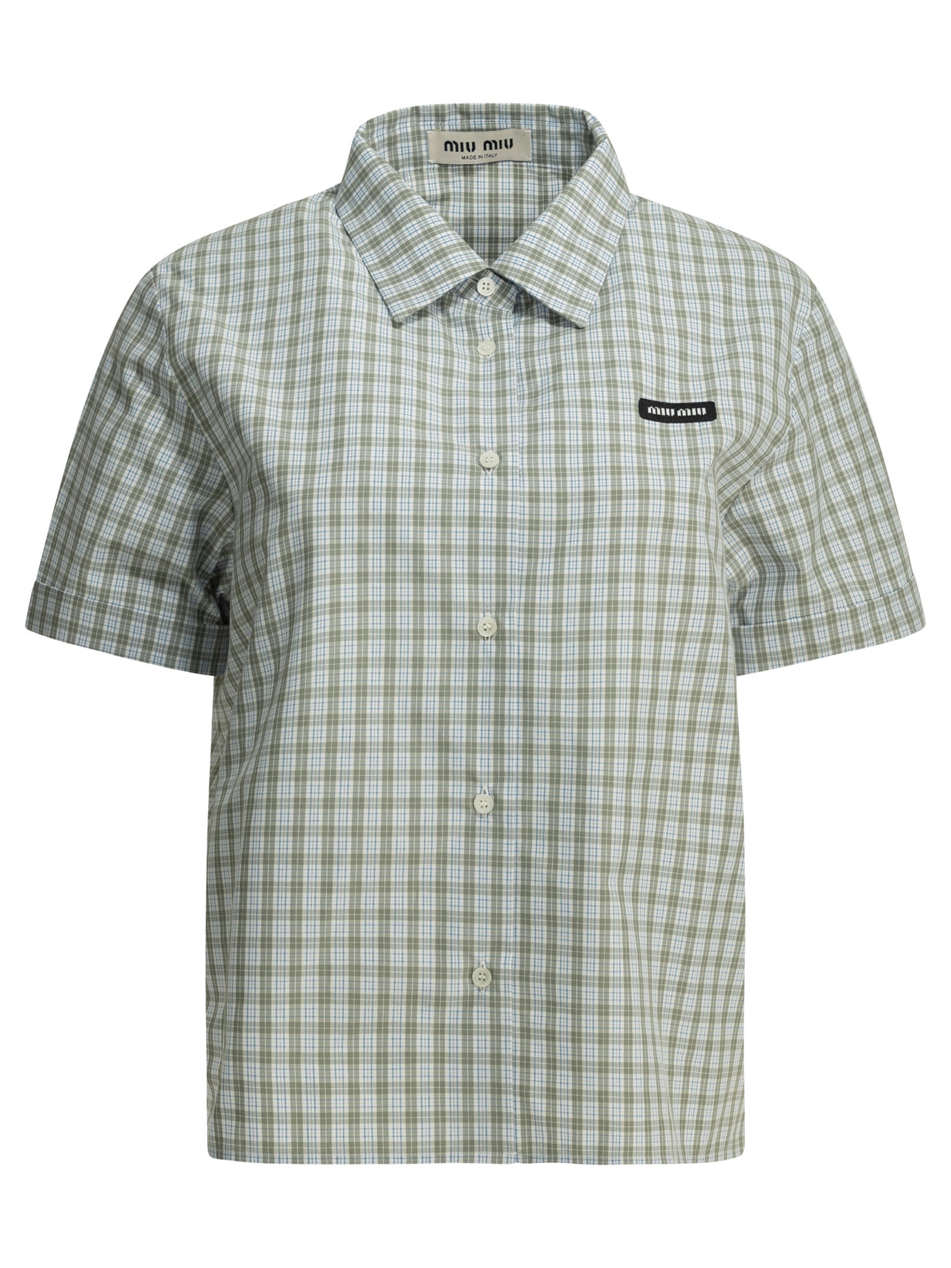 [Miu Miu] Shirts Short Sleeve FW26 MK1959196LF073K S OOO