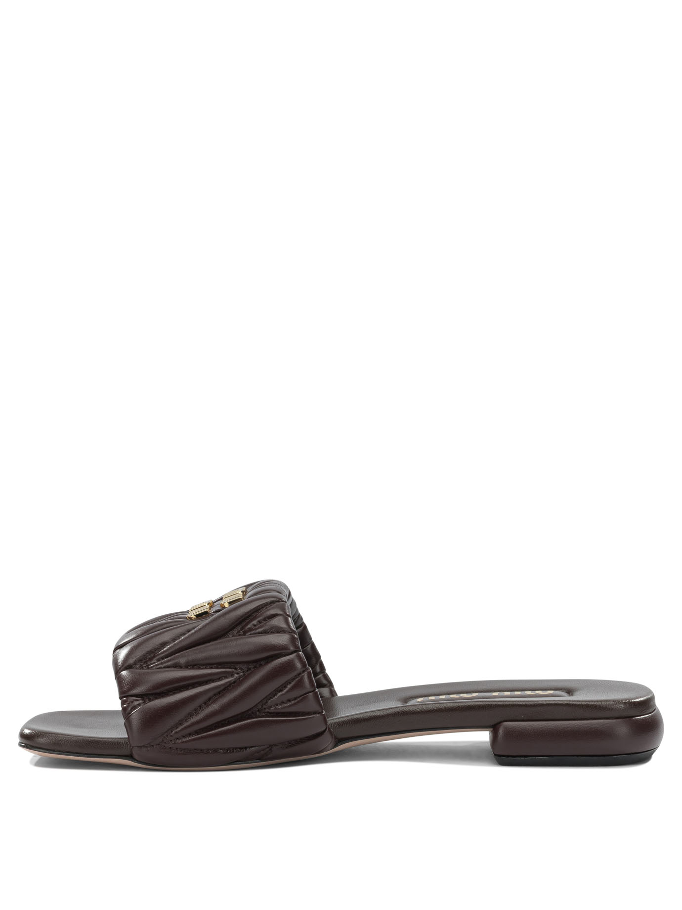 [Miu Miu] Slippers FW26 5XX60588TF0NBL F 010