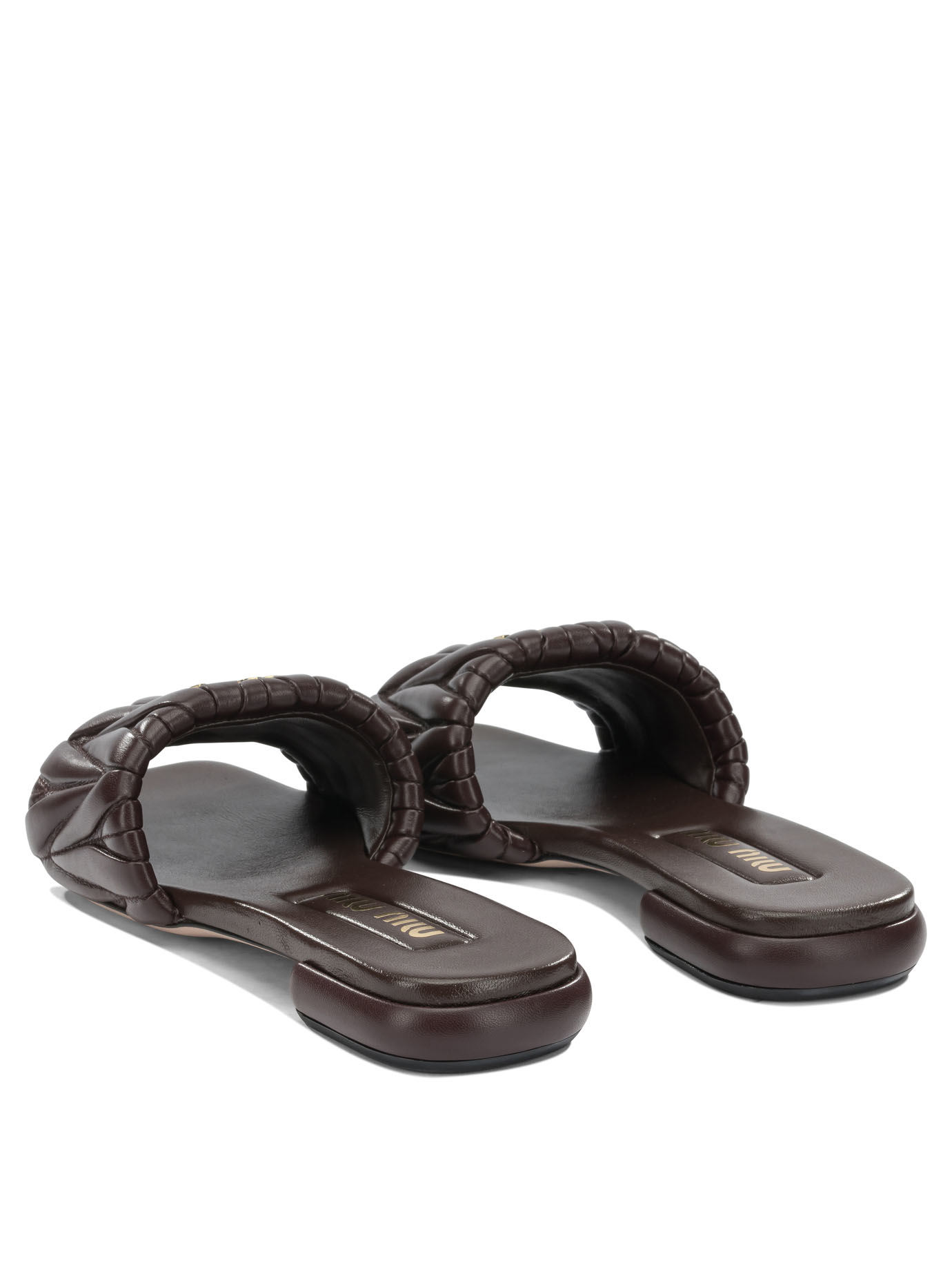 [Miu Miu] Slippers FW26 5XX60588TF0NBL F 010