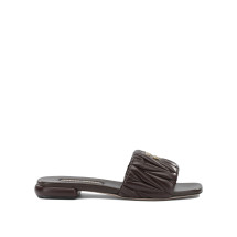 [Miu Miu] Slippers FW26 5XX60588TF0NBL F 010