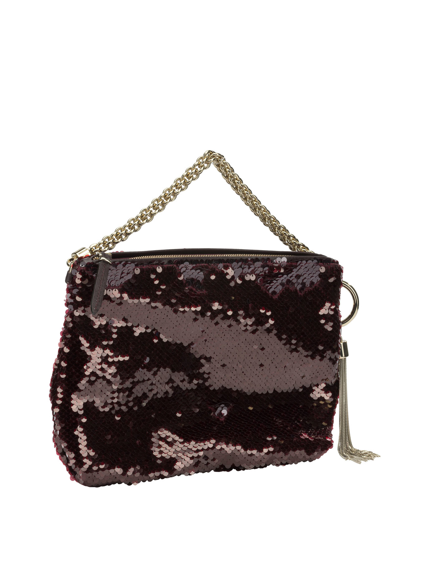 [Jimmy Choo] Tote bag FW26 CALLIEGZDDEEP MERLOT/LIGHT GOLD
