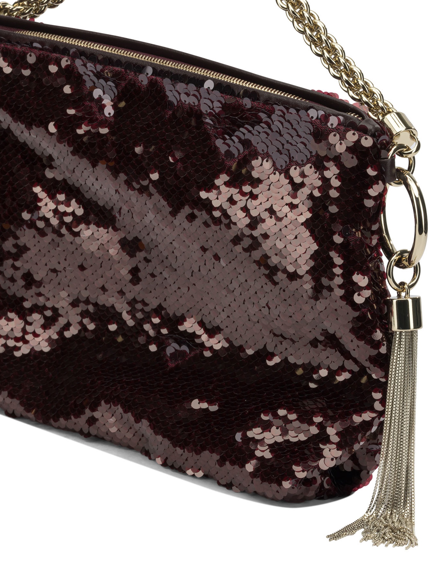 [Jimmy Choo] Tote bag FW26 CALLIEGZDDEEP MERLOT/LIGHT GOLD