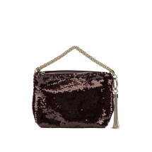 [Jimmy Choo] Tote bag FW26 CALLIEGZDDEEP MERLOT/LIGHT GOLD