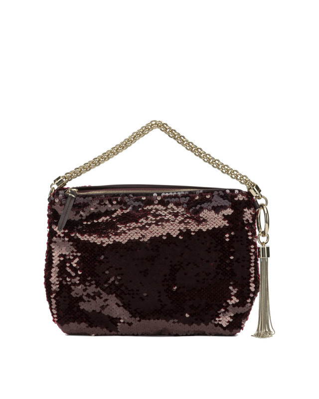 [Jimmy Choo] Tote bag FW26 CALLIEGZDDEEP MERLOT/LIGHT GOLD