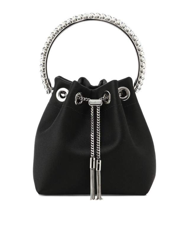 [Jimmy Choo] Minibag FW26 BON BONVKMBLACK/CRYSTAL