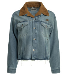[Miu Miu] Denim Jacket FW26 GWB313196YF0013 S OOO
