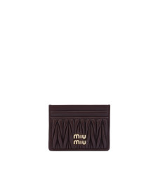[Miu Miu] Cardholder FW26 5MC076AFPPF0007