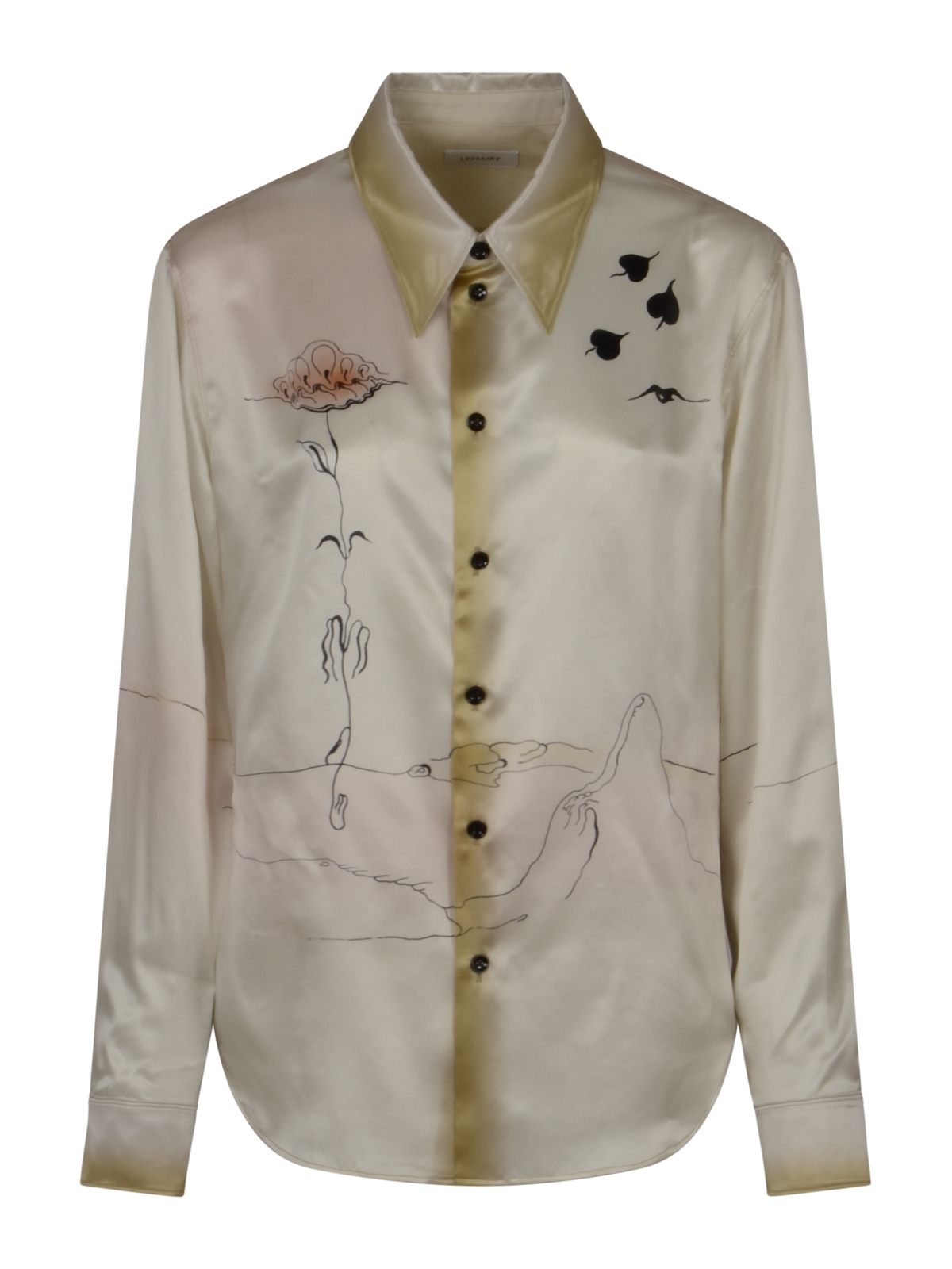 [LEMAIRE] Shirts Long Sleeve SS26 SH1267LF1591WH019