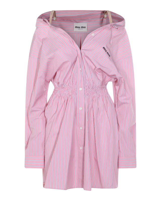 [Miu Miu] Long sleeve dress SS26 MF6125SOOO180UF0028