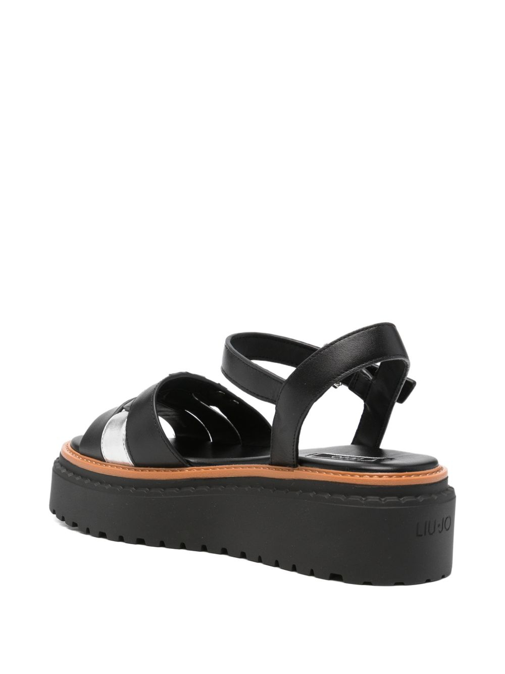 [Liu Jo] Sandals SS26 SA6159PX02601039 BESSIE 01 BLK SLV