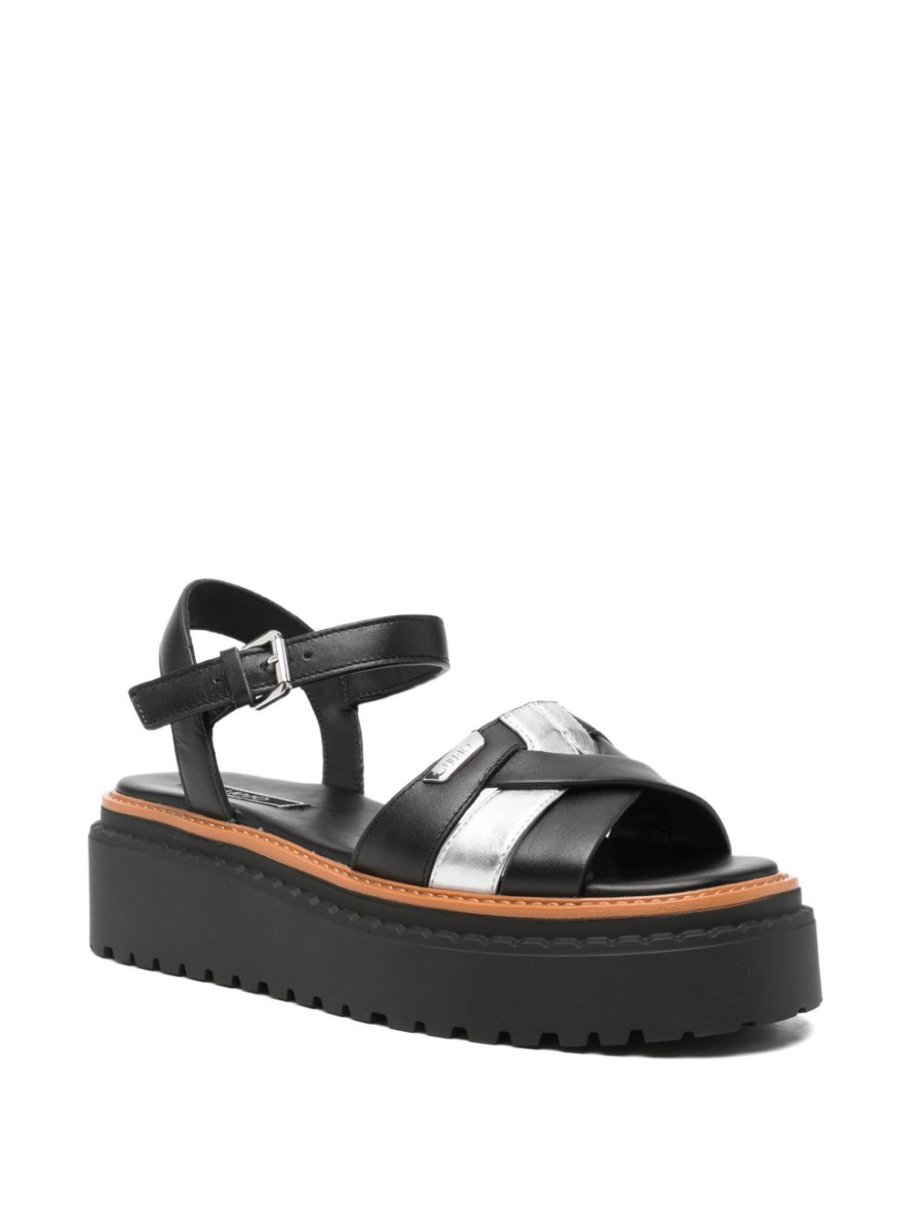 [Liu Jo] Sandals SS26 SA6159PX02601039 BESSIE 01 BLK SLV