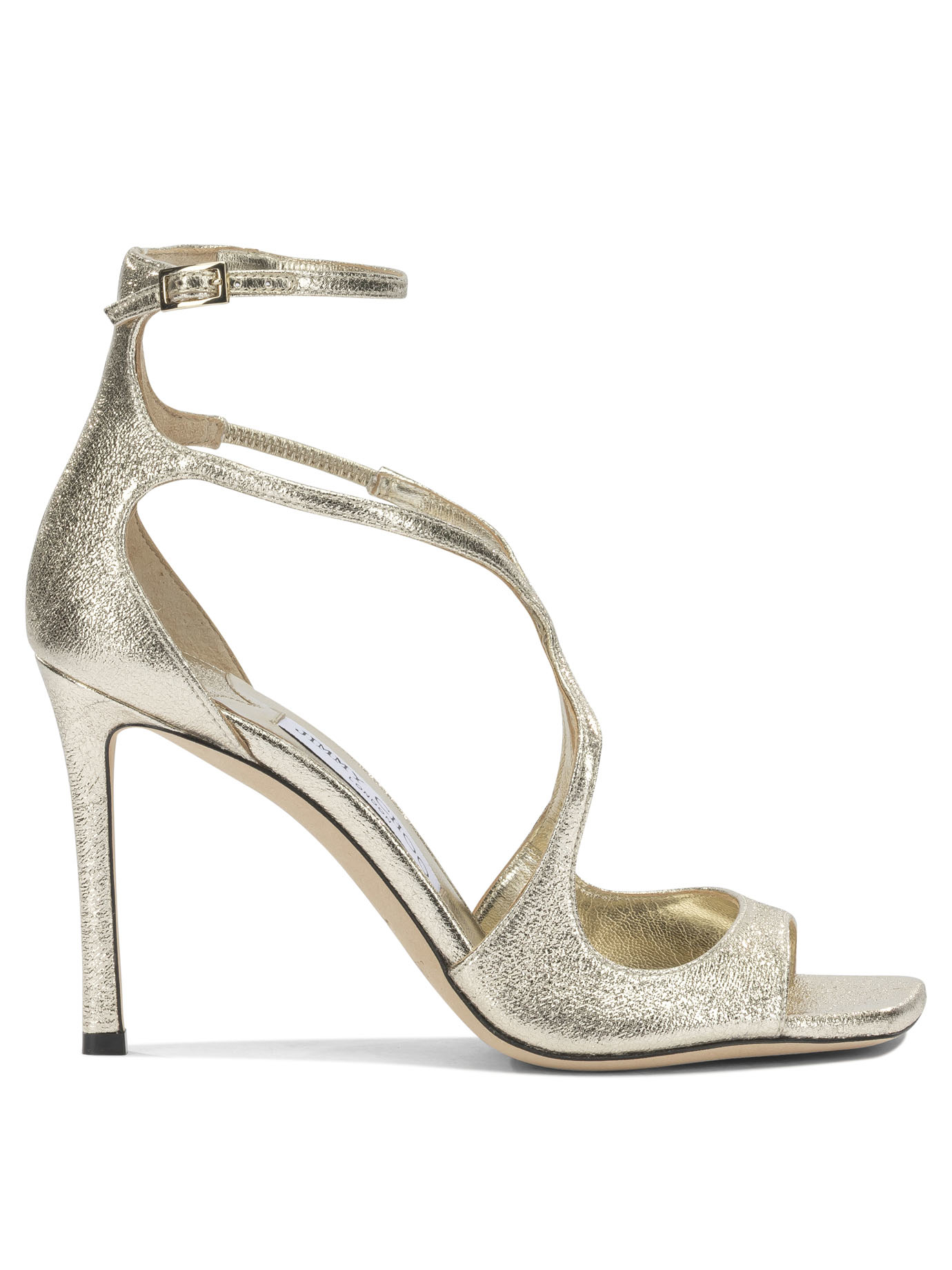[Jimmy Choo] Sandals FW26 AZIA 95DXBPLATINUM