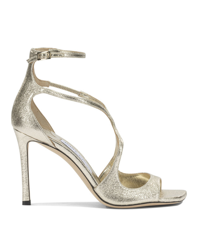 [Jimmy Choo] Sandals FW26 AZIA 95DXBPLATINUM