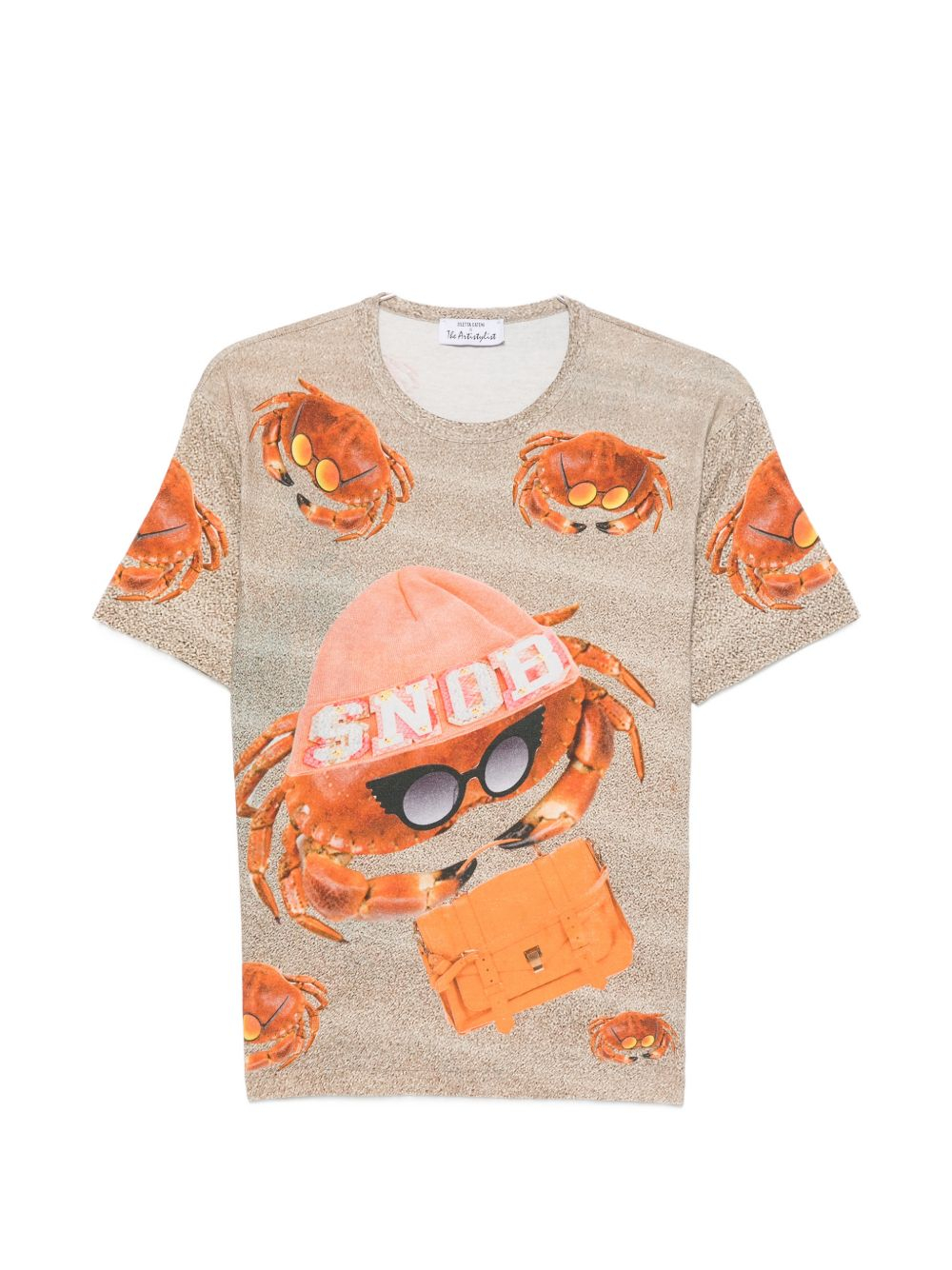 [THE ARTISTYLIST] T-shirts Short Sleeve SS26 SNOW CRABS COTTON TSHIRT MLT