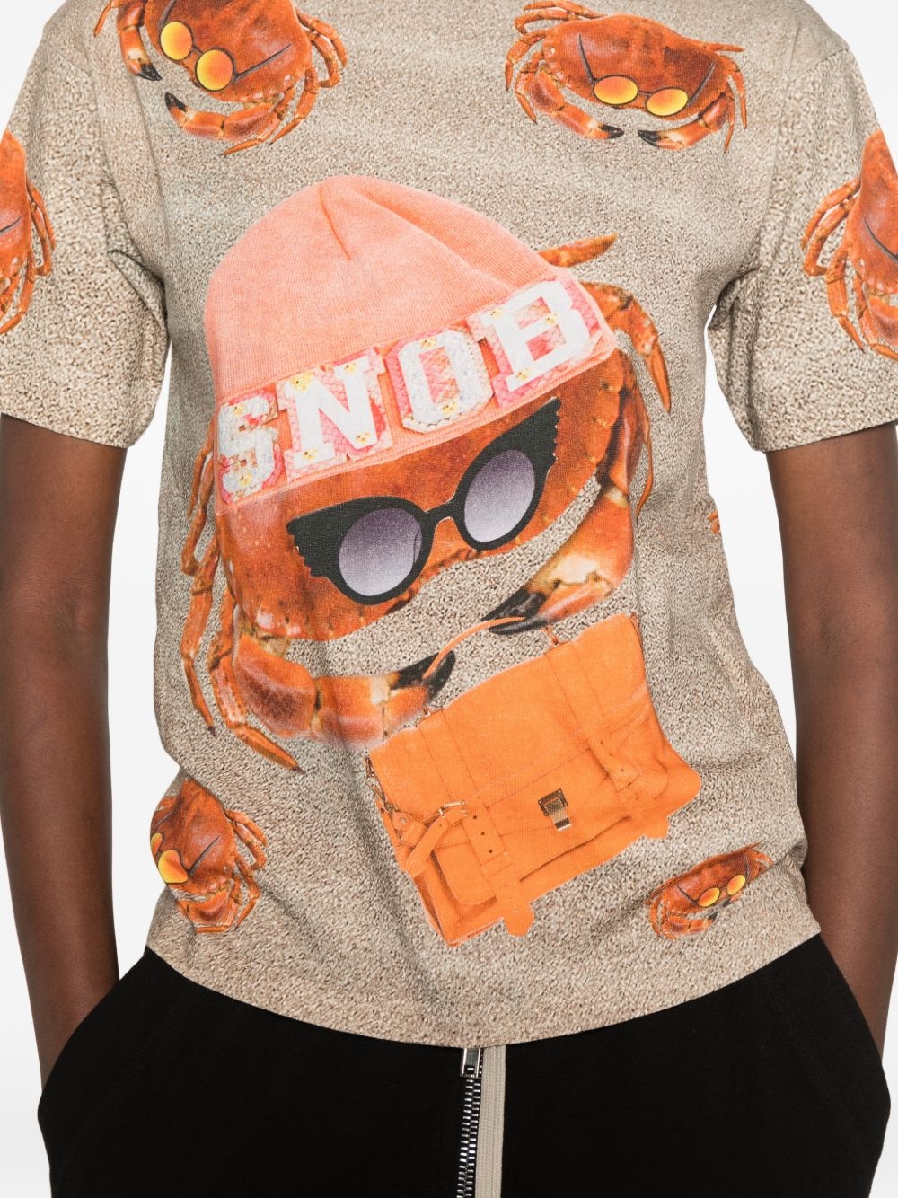 [THE ARTISTYLIST] T-shirts Short Sleeve SS26 SNOW CRABS COTTON TSHIRT MLT