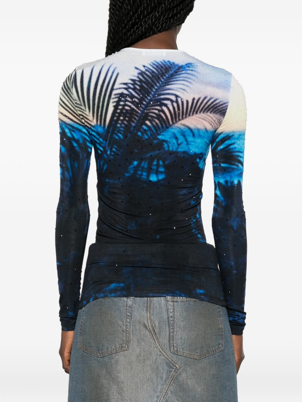 [RABANNE] T-shirts Long Sleeve SS26 26EJTO245VI0316 V371
