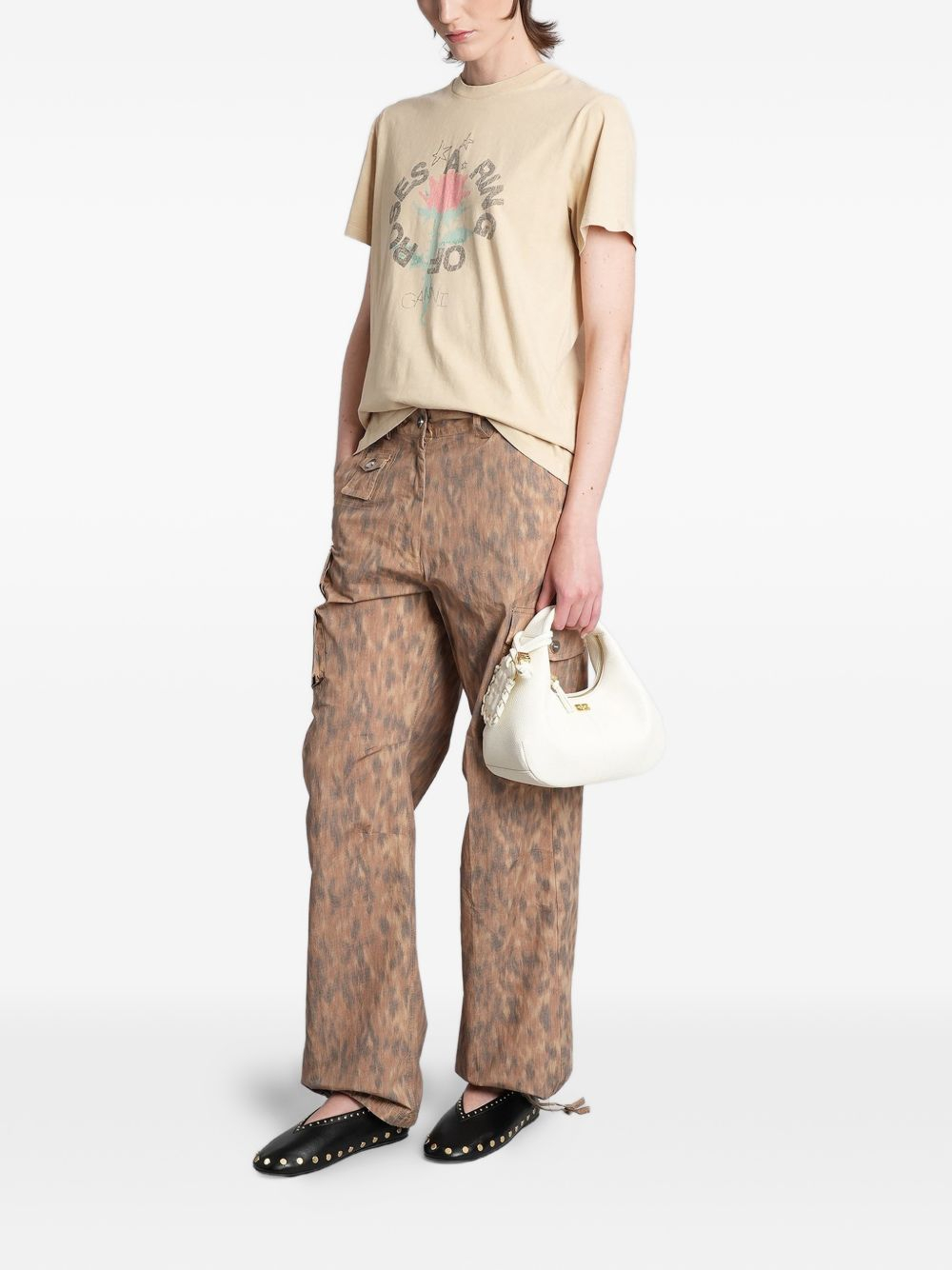 [GANNI] Trousers SS26 A1080155 ZZT