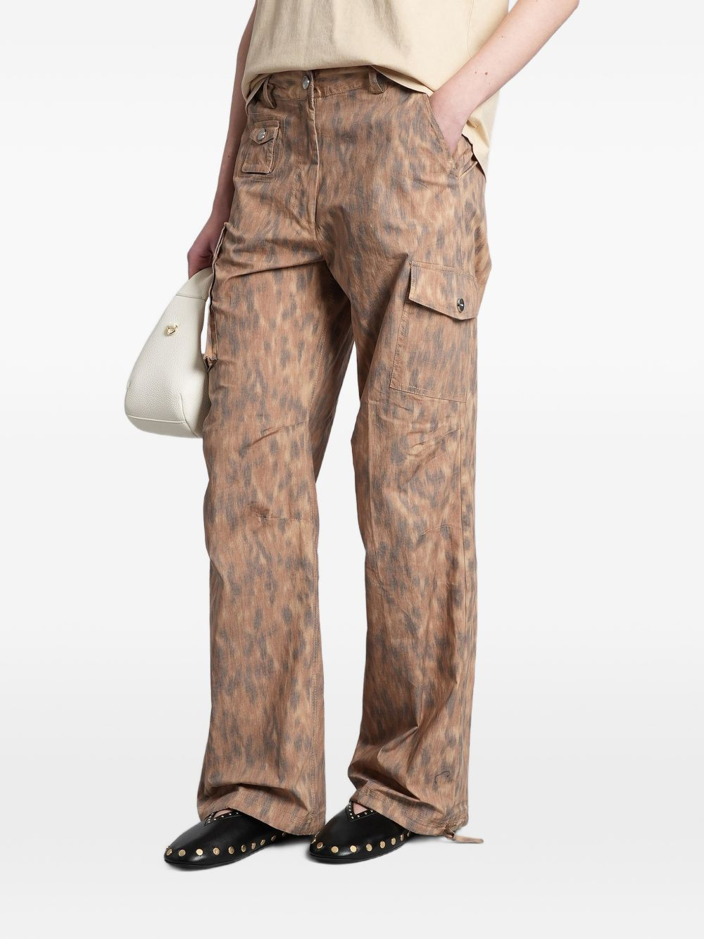 [GANNI] Trousers SS26 A1080155 ZZT