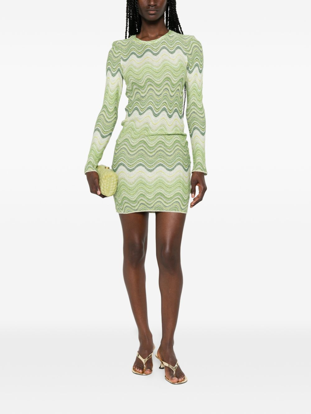 [MC2 Saint Barth] Long sleeve dress SS26 IMY001 IMANY 01121L