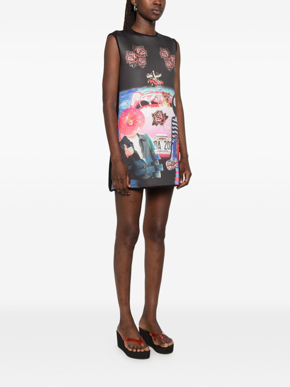 [THE ARTISTYLIST] Sleeveless dress SS26 CAR LONG DRESS MLT