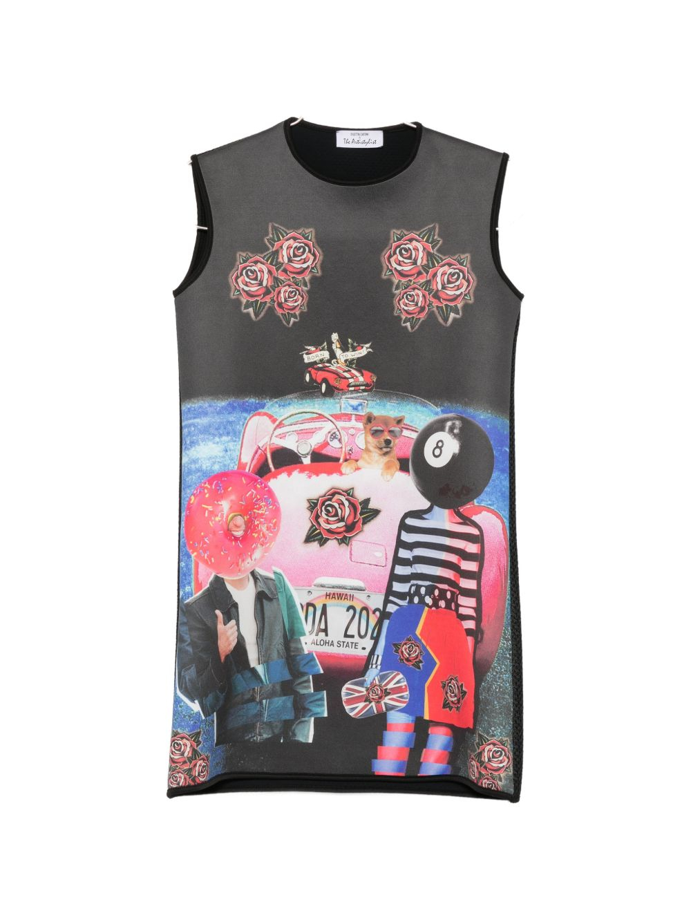[THE ARTISTYLIST] Sleeveless dress SS26 CAR LONG DRESS MLT
