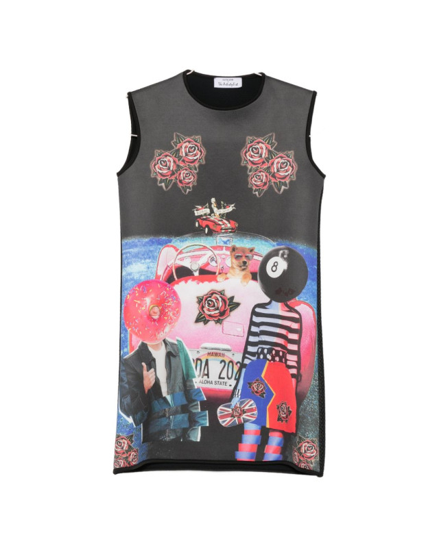 [THE ARTISTYLIST] Sleeveless dress SS26 CAR LONG DRESS MLT